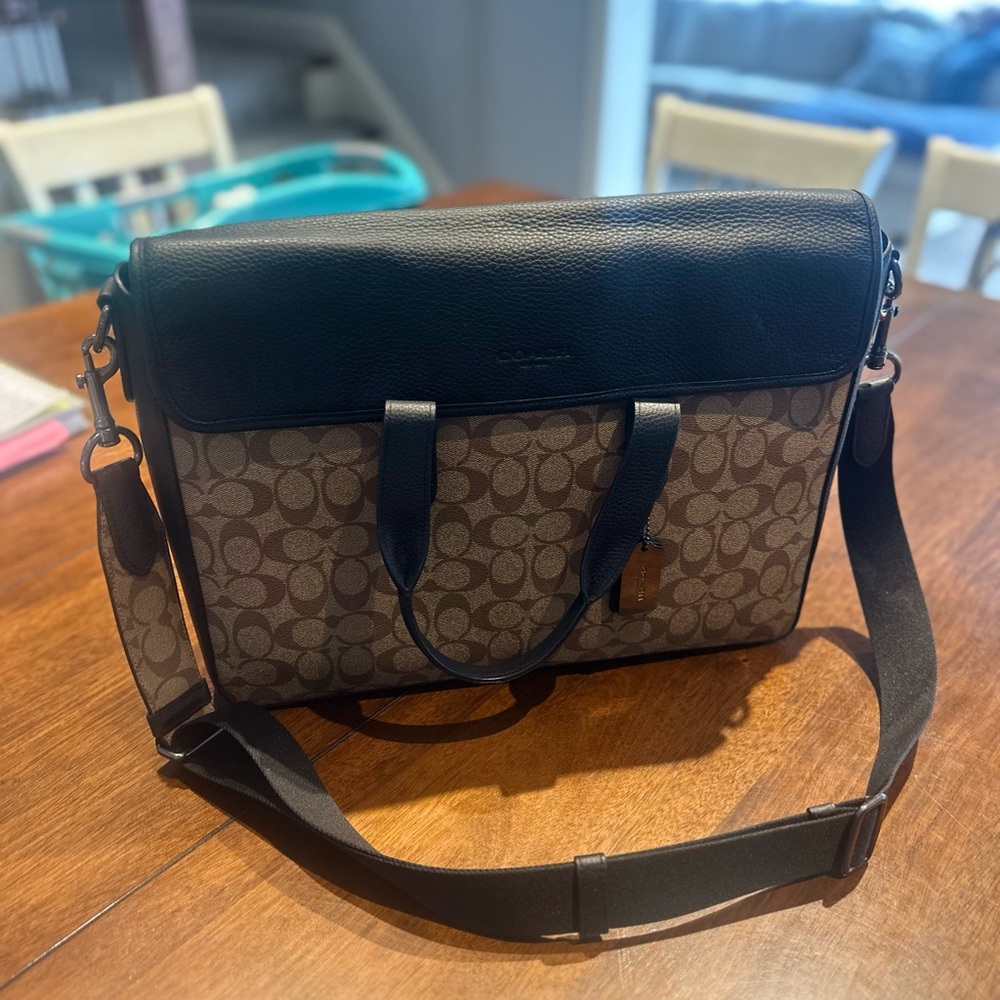 Coach brief case